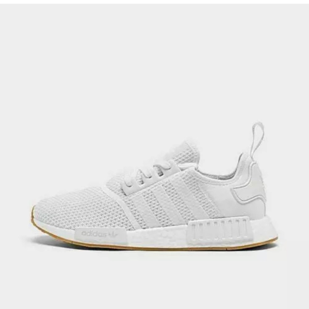 Adidas Men’s NMD_R1 Running Sneakers Cloud White - Picture 2 of 5